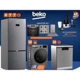 Beko Premium Komple Inox Akıllı Düğün,çeyiz Beyaz Eşya Paketi - Renk