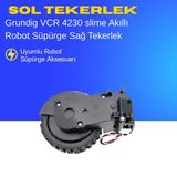 Beko Rs 2221 Akıllı Robot Süpürge Sol Tekerlek Aksesuarları – Yedek Parça