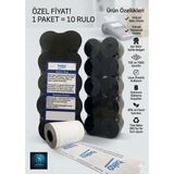 Beko Yazarkasa Termal Pos Rulosu Beyaz Rulo 56 mm x 16 m Ofis Kullanımı İçin - 10 Adet