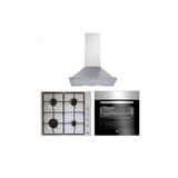 Beko Yeni Eco Inox Ankastre Set (BFM 310 I ( 21000 ) - BOMD D 6110 EI (64160)- ADP 61420 I)