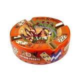 bektobacco Arturo Fuente Casa Cuba Puro Küllüğü Hand Made Seramik Modern Turuncu 4lü Kül Tablası