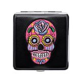 bektobacco Atomic German Skull Kurukafa Patch Deri Kısa Sig. Tab akasısı Pembe 20li
