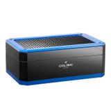 bektobacco Colibri Rally Humidor Puro Kutusu Piano Siyah/Maviı 120's