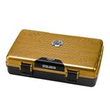 bektobacco Jifeng Seyahat Tipi Puro Kutusu Humidor Gold (10Cigar)