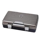 bektobacco Silver Match Seyahat Tipi Puro Kutusu Humidor Metalik Gri 10's