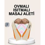 Bel Omuz Boyun Masaj Aleti Ovmalı Isıtmalı Kas Yorgunluğu Giderici