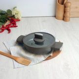 Belarıva 20 Cm Grı Sılıkon Saplı Sahan