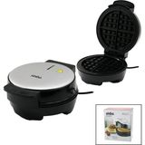 Belçika Waffle Makinesi Elektrikli 4 Waffle - Yapışmaz Döküm Plaka Paslanmaz Çelik Üst K - Çok Renkli