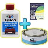Belco Çbs 1kg Oto Cila + 1 kg Pasta + 2 Adet Mikrofiber Bez Set