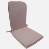 Belde Monoblok Sandalye Minderi Pudra (6'Li Paket)
