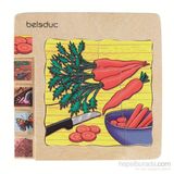 Beleduc Kat Kat Havuç 30 Parça Puzzle