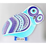 Belek Polyester Kabartmalı Magnet 5,5 X 9 Cm Dekoratif Hediyelik Buzdolabı Süsü (Kod:1619)