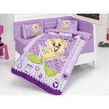 Belenay Pretty Birdy Lila Bebek Nevresim Takımı