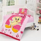 Belenay Pretty Birdy Pembe Bebek Nevresim Takımı