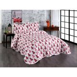 Belenay Wood V-1 6824 Çift Kişilik Yatak Örtüsü Belenay - Lila - 250 x 260 cm