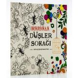 beleşe Eğlenceli ve Huzurlu Mandala Boyama Defteri Düşler Serisi Çoktan Seçmeli Özel Boya Kitabı Büyükler Yetişkinlik için Stress Azaltıcı Etkinlik Defteri Boya/Hayal et/Çiz (Düşler Sokağı)