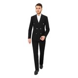 BELFOR SLIMFIT BIRDEYE KRUVAZE TAKIM ELBISE SİYAH 52_6 SİYAH