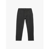 Beli Bağcıklı Düğmeli Pike Kumaş Cep Detaylı Duble Paça Slim Fit Pantolon