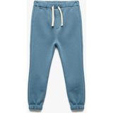 Beli Bağcıklı Pamuklu Basic Jogger Eşofman Altı - 4 - 5 Yaş - Mavi