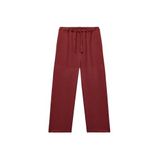 Beli Bağlamalı Viskon Karışımlı Geniş Paça Pantolon