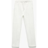 Beli Lastikli Cepli Havuç Kesim Basic Pantolon - Ekru - Regular - 13 - 14 Yaş