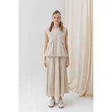 Beli Lastikli Etek - Bej Beige - M