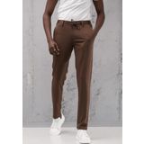 Beli Lastikli ve İplikli Rayon Kumaş Regular Fit Likralı Jogger Pantolon