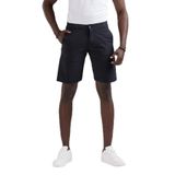 Beli Yarım Lastikli Paraşüt Kumaş Likralı Astarsız Cepli Slimfit Şort LACİVERT 42