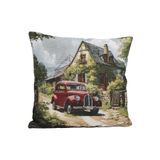 Believe BRENDON JAKARLI DOKUMA GOBLEN DEKORATİF RED CAR KIRLENT 45*45
