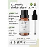 Believe Your Aura Bitkisel Biberiye Esansı - %100 Saf ve Bitkisel Buhurdanlık Difizör Exclusive Ortam Kokusu - 10 ml - Tek Ebat