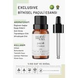 Believe Your Aura Bitkisel Paçuli Esansı - %100 Saf ve Bitkisel Buhurdanlık Difizör Exclusive Ortam Kokusu - 10 ml - Tek Ebat