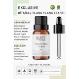 Believe Your Aura Bitkisel Ylang Ylang Esansı - %100 Saf Buhurdanlık Difizör Exclusive Ortam Kokusu - 10 ml - Tek Ebat