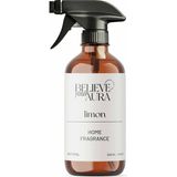 Believe Your Aura Limon Kokulu Oda Spreyi - Bitkisel Limon Kokulu Doğal Çamaşır ve Oda Spreyi - 500 ml - Tek Ebat