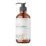 Believe Your Aura Misk-i Amber Doğal El Ve Cilt Sıvı Sabunu - E-vitaminli Aloe Vera Özü Shea Butter Katkılı - 500 ml