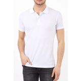 Belifanti Collection Erkek Polo Yaka Tişört T-shirt Beyaz