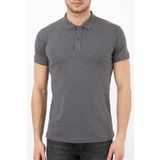 Belifanti Collection Erkek Polo Yaka Tişört T-shirt Füme