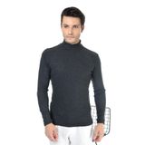 Belifanti Collection Erkek Yarım Balıkçı Yaka Slim Fit Kazak fume