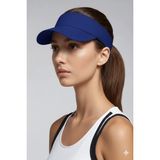 Belifanti Collection Saks Mavisi Tenis Vizör Şapka Ayarlanabilir Hafif Spor Güneşlik Unisex - Standart