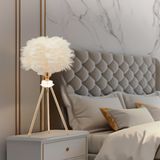 Belınay Gold Abajur Masa Lambasi Modern Tasarim -Yatak Odasi-Salon Abajur