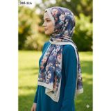 Belindascarf Bambu Kraş Pamuk Şal (Bej) 205-116