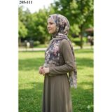 Belindascarf Bambu Kraş Pamuk Şal (Vizon) 205-111