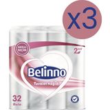 Belinno Tuvalet Kağıdı 2 Katlı 32 Rulo x 3 Paket