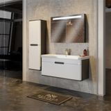 Belinza Carina 80 cm Banyo Dolabı Takımı