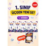 Belirtilmemiş 1.sınıf Üçgen Okuma Yazma Seti (1.dönem) (Hediyeli)