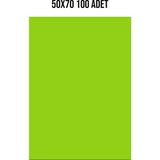 Belirtilmemiş 120GR Fon Kartonu 50X70 cm 100'LÜ Açık Yeşil