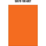 Belirtilmemiş 120GR Fon Kartonu 50X70 cm 100'LÜ Turuncu