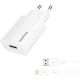 Belirtilmemiş 2.6 Lightning To USB Şarj Aleti Hızlı Şarj Lightning Şarj Cihazı Seti - beyaz