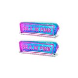 Belirtilmemiş 2 Adet Hologram Blackpink Kpop Kalemlik Fermuarlı Makyaj Çantası