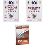 Belirtilmemiş 2027 Limit 10. Sınıf Etkinlikli Biyoloji + Coğrafya Soru + Anla Kazan Paragraf Deneme 3'lü Set