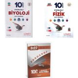 Belirtilmemiş 2027 Limit 10. Sınıf Etkinlikli Biyoloji Maarif + Fizik Soru + Anla Kazan Paragraf Deneme 3'lü Set